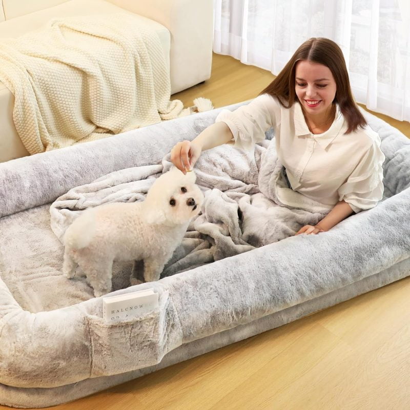 human dog bed